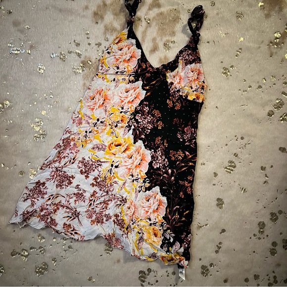 Free People Small Lauria Printed Mini Slip Intimately - Picture 2 of 8